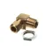Elbow with Nut, Orifice, IR Burner