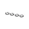 Retaining Ring Kit, .125&quot; OD Shaft, Set of 4