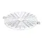 Fan Guard, 5.5&quot; , Clear Plastic
