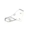 Alto Shaam HG-22167 Left Hand Unit 304 Electropolished Stainless Steel Hinge