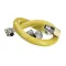 T&S Brass HG-2D-36S GAS HOSE, FREE SPIN FITTINGS, 3/4 NPT, 36 LONG,