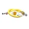 T&S Brass HG-4D-48K Gas Hose With Qd And Restraining Device, 3/4 X 48