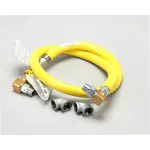 T&S Brass HG-4D-60S Gas Hose With Quick Disconnect, 3/4" X 60"