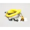 T&S Brass HG-4E-48 GAS HOSE W/QUICK DISCONNECT, 1 NPT, 48 LONG