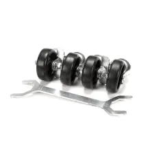 Hoshizaki HS-5035 Caster, 4", Swivel, 2 with Brake and 2 without Brake, Stud, Set of 4