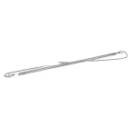 Star HT-197846 Heater Tube, Quartz, 110V 800W For 220V Unit