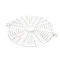 GUARD-FAN  5.5 MOLDED, CLEAR