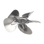 Fan, 5 Blade, 8&quot;, 1/4&quot; Bore, 32 Degree Pitch, CCW