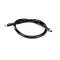 T&S Brass HW-2B-48 Water Hose, Male Fittings, 3/8" Diameter x 48" Long