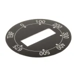 Wisco I013544 Decal, Temperature, 0-675F