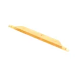 Carpigiani IC141116510 Scraper with Rubber Stopper
