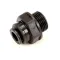 Carpigiani IC588150390 Coupling, Quick Connect, Black Plastic, 3/8"