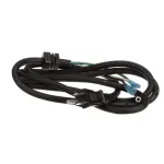 Eurodib IHE3097-15 Power Cord with Plug & Srain Relief, 14 Gauge, 110 Volt