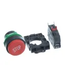 PUSHBUTTON, STOP