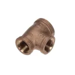 BRASS TEE 3/4F X 1/2F X 1/2F