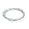 WIRE 18GA WHITE/BLUE SPIRAL 21 DRUM