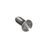 Screw, Slotted Flat Head, 10-24 x 1/2&quot;, Stainless Steel