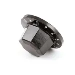 BKI K0019 KNOB, THERMOSTAT BLK 1-10