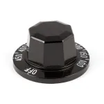 BKI K0028 Knob, Thermostat, 100-450F, Black