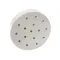 Patty Paper, 4&quot; (100MM), Round, Perforated, 10 Packs of 500