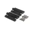 Hinge Kit, Bin, Black, K-825