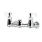 Royal Series Faucet Body, Splash-Mounted, 8&quot; Centers, Without Spo