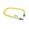 Gas Connector Hose, 3/4&quot; x 36&quot;, Yellow, Stationary, Packed in Box