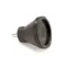 Globe L00473 Foot with Stud, Black, Rubber, Single