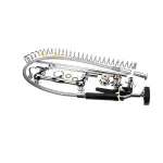Dormont LFP-WS8B-AF12 WALL-MOUNT PRE-RINSE WITH WALL BRACKET AND 12" ADD