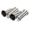 Traulsen LK2 Leg, 6", Adjustable, Stainless Steel, Set of 4
