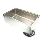 Low Temp Industries LTMWDRS Steam Well Assembly, w/ Element & 3/4" Drain FPT