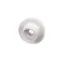 Leveling Foot, Short, White, Single