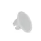 Hole Cover/Cap, Door Hinge, White, HMR330W