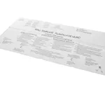 Wall Template, 160/165 Over Range Microwave