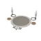 Stirrer/Partition Plate Kit, Single Magnetron, Connex 12