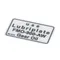 Belshaw MD-0172 LABEL-USE LUBRIPLATE FMO-900AW