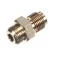 Unic MI-36 BRASS NIPPLE - 1/8 BSPM X 1/8 BSPM