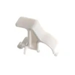 WHITE MOLDED SHELF CLIP-V2