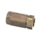 Cleveland MSB00-7500004 Ball Cone Check Valve, Brass, 3/4'