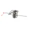 Food Warming Equipment MTRBY12092 Motor Assembly, Dual Shaft, 120V, 50/60HZ