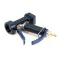 T&S Brass MV-2522-21 Water Gun, Front Trigger, 5/16" Orifice, 1/2" coupling, Blue Rubber Cover, Stainless Steel