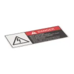 BKI N0202 DECAL, DANGER HIGH VOLTAGE