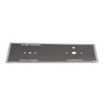 BKI N0240 DECAL, CONTROL PANEL DNF