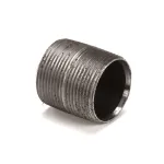 Cleveland N0440C2 Nipple, Iron, 1/2' NPT x 2'