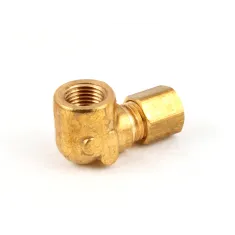 Bakers Pride N3079A Fitting, 90 Degree, 1/8" NPT x 3/16" Compression