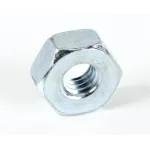 BKI NUT053 Zinc Plated Heavy Hex Nut, 1/4'