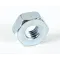 BKI NUT053 Zinc Plated Heavy Hex Nut, 1/4'