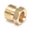 Desco O-835113 Compression Nut, Gas Valve, D6, Brass