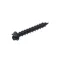 Concrete Screw, Anti-Tip, Slotted Hex Washer Head, 1.75&quot;