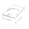 Filter Cover, Facia, PurePour, Refrigerator